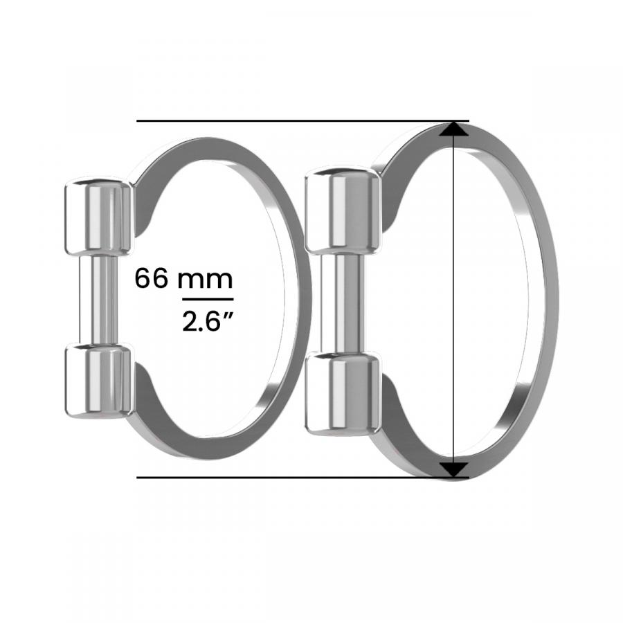 Winderen Eggbutt - cheek pieces
