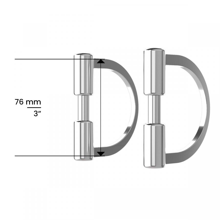 Winderen D Ring - cheek pieces