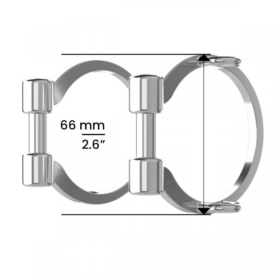 Winderen Eggbutt Gag - cheek pieces