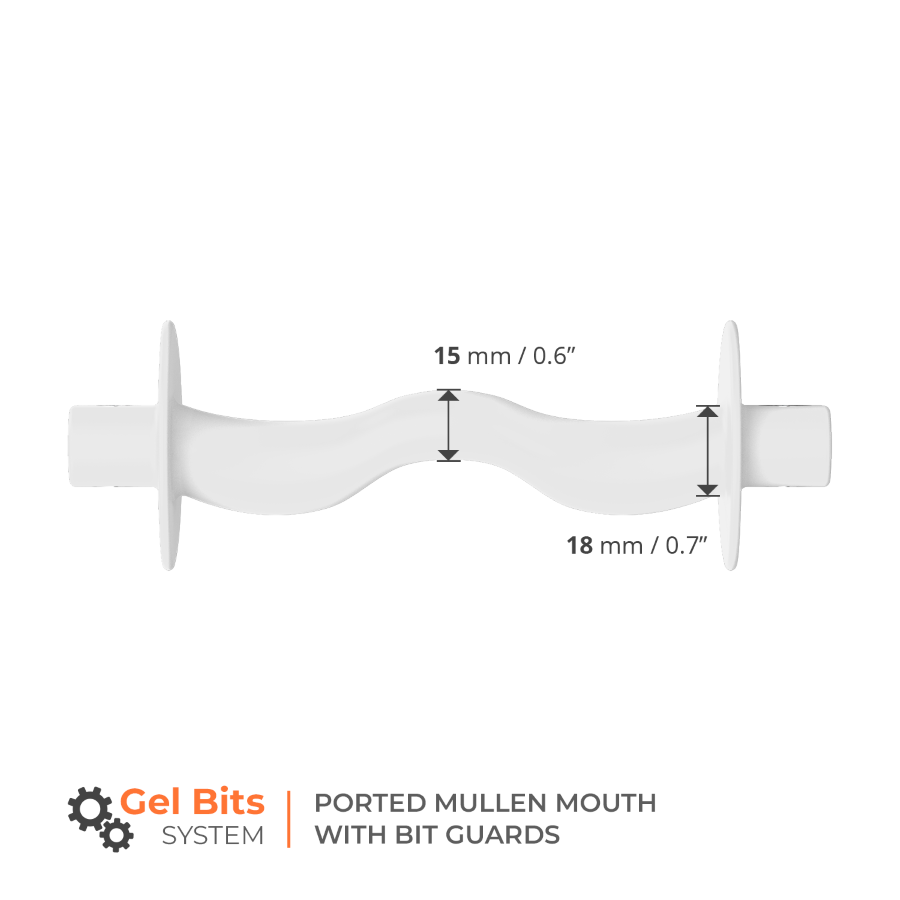 Winderen Ported Mullen Mouth with Bit Guards - Comfort