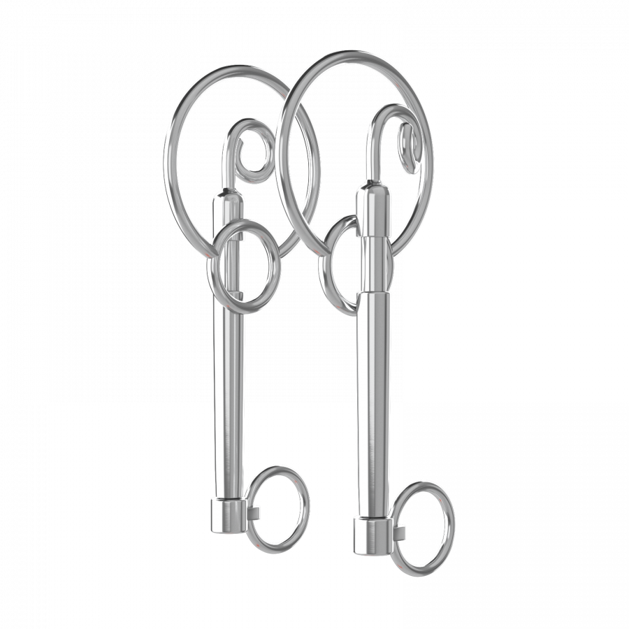 Winderen Large Swales Pelham - cheek pieces